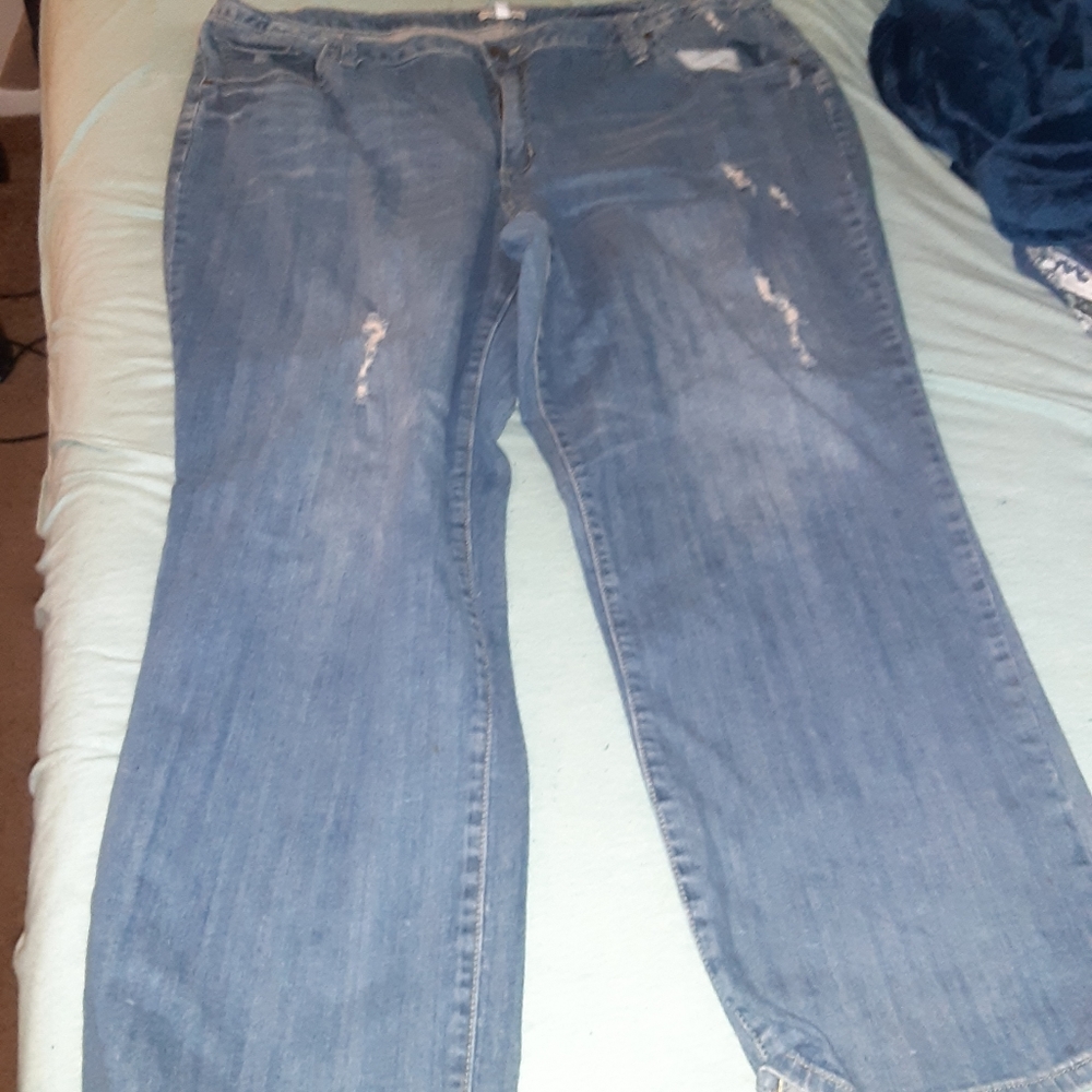 Fashion bug plus size boyfriend jeans size 24w